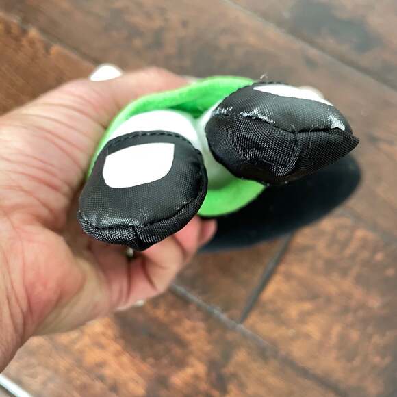 Vintage Powder Puff Girl Buttercup Doll Plush Toy Green Dress Eyes Faded Stuffed - Picture 5 of 8